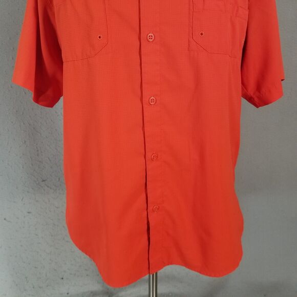 Columbia PFG Florida Gators Omni shade shirt men's medium orange Outdoor fishing - Picture 3 of 13